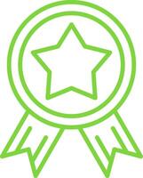 Win Line Two Color Icon vector
