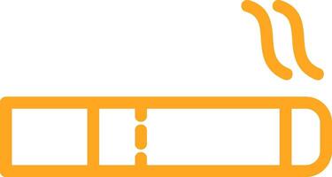 Smoking Line Two Color Icon vector