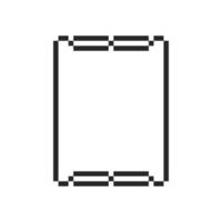 Blank center enclosed by an elegant decorative frame vector
