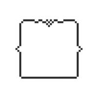 Decorative frame with a blank minimalist design vector