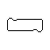 Clean blank canvas with a decorative trim vector