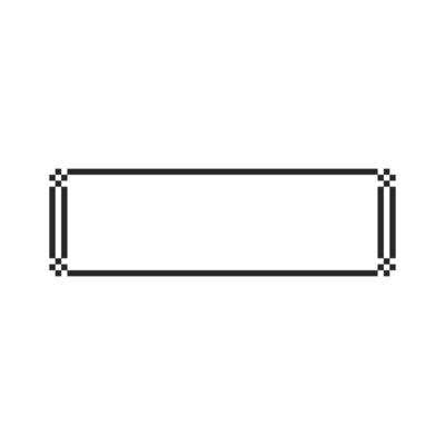 Simple blank canvas enclosed in a sleek frame