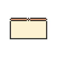 Crisp blank canvas bordered by a decorative pattern vector