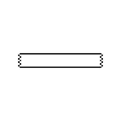 Minimalist blank canvas bordered by stylish curves