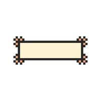 Minimalist blank frame with a modern touch vector