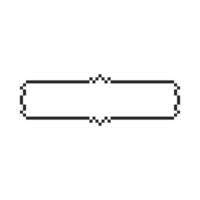 Simple blank space surrounded by a decorative border vector