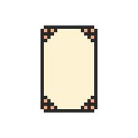 Subtle canvas encased in a chic frame vector