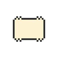 Elegant frame with a blank artistic center vector