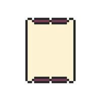 Clean minimalist frame with creative accents vector