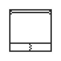 Minimalist canvas bordered by detailed artistic framing vector