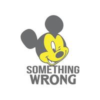 something wrong unique emoji t shirt design vector