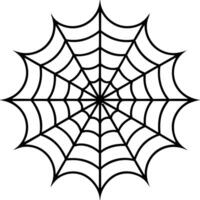 Spider web coloring pages vector
