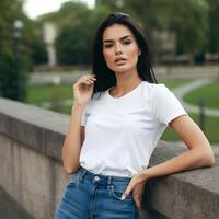Raw tee shirt visualization photo