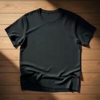 Clear space t-shirt model photo