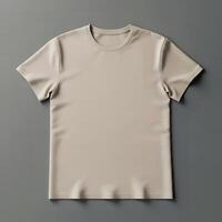 Bare design t-shirt model photo