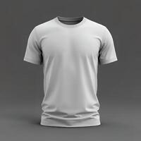 Blank tee presentation photo