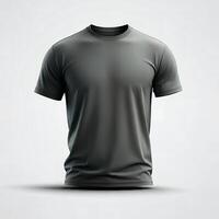 Plain t-shirt template photo