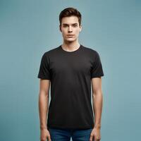 Plain t-shirt prototype photo