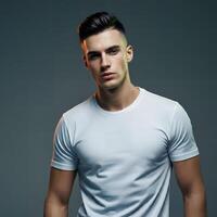 Clear apparel layout photo