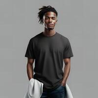 Blank tshirt mockup photo