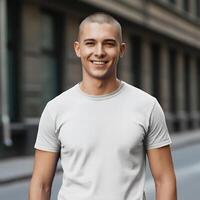 Basic t-shirt display photo