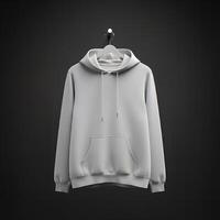 Simple fabric hoodie layout photo
