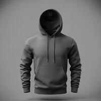 Blank hoodie structure photo