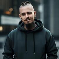 Unstyled hoodie display photo