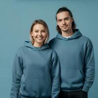 Hoodie without logos mockup photo
