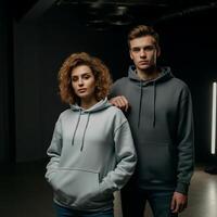 Simple hoodie example photo