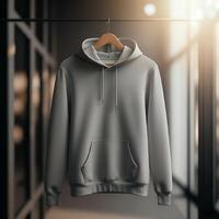 Blank hoodie projection photo