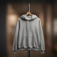 Hoodie prototype with no design photo