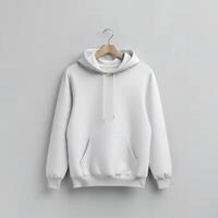 Blank canvas hoodie photo