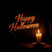 Spine-chilling Halloween scene photo