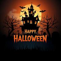 Night of terror Halloween backdrop photo