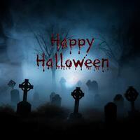 Ominous Halloween background photo