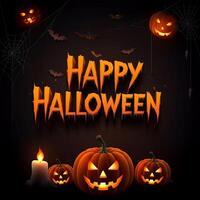 Scary Halloween atmosphere photo