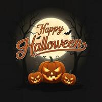 Full moon Halloween background photo