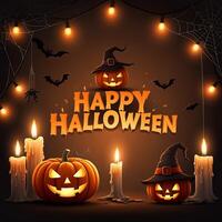 Ghoulish Halloween theme photo