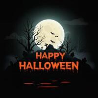 Enchanted Halloween background photo