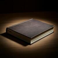 Unstyled book cover mockup photo