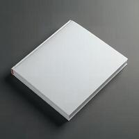 Book cover mockup template, no text photo