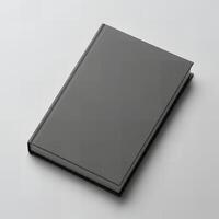 Book cover template mockup, blank version photo