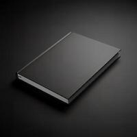 Minimalist book cover mockup photo