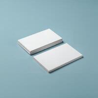Business card mockup display photo