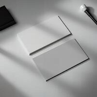 Business card design showcase photo