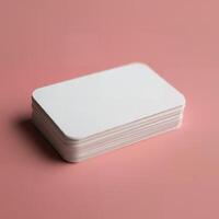 Business card prototype display photo
