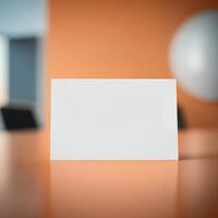 Sample business card layout photo