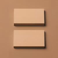 Sample design for business card photo