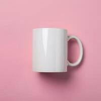Customizable coffee mug mockup to display unique graphics photo